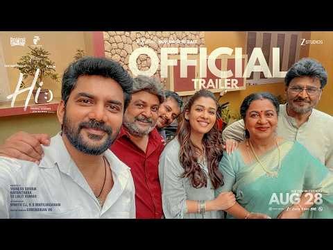 Hi :) Movie Official Trailer | Nayanthara, Kavin | Vishnu edavan | In Cinemas 28th August