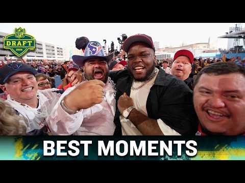 The BEST Moments from Day 2 of the 2026 NFL Draft