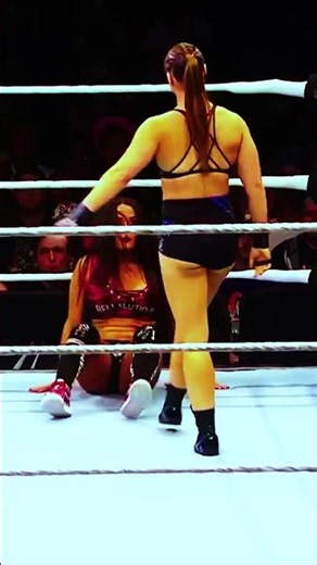 Ronda Rousey vs Nikki Bella 🔥 INSANE Championship Clash! #shorts