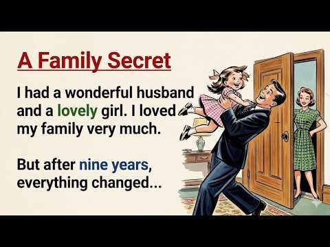 Learn English with Stories ⭐ A Family Secret | Level 3 English Listening & Speaking Practice