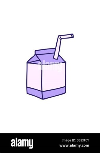 popping motion animation of hand drawn quirky cartoon hand drawn quirky cartoon of juice Stock Video Footage - Alamy