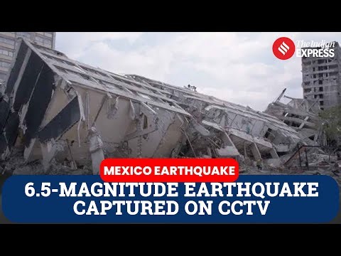 CCTV Captures Intense Earthquake Shaking Acapulco Amid 6.5-Magnitude Earthquake in Southern Mexico