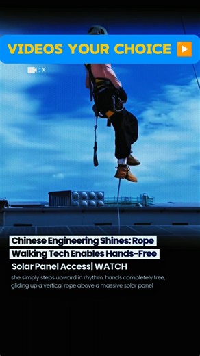 Catchy & Tech-Focused): Mind-Blowing Hands-Free Rope Climbing Tech! 🧗‍♀️⚙️