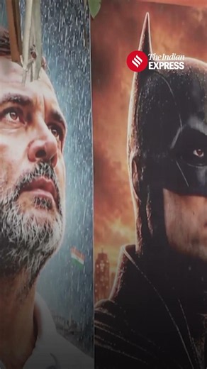 Rahul Gandhi as Batman? Posters Outside Congress HQ Call Him ‘The Silent Guardian’