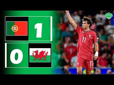 🔴 PORTUGAL vs GALES EN VIVO | UEFA NATIONS LEAGUE | JORNADA 1 🏆 | JUEGA CRISTIANO RONALDO