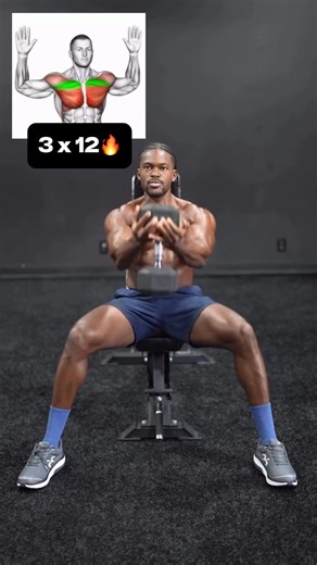 Big Chest Loading!🥵💪 (Dumbbell Only👌) No gym? No Problem! Want a sick Chest Workout? Save & Get ready for your best ever Dumbbell chest workout🔥 Details: 1. Decline Press: 4 sets (12/10/10/8 reps) 2. Close grip Chest fly: 3 sets (12 reps) 3. Fly into Chest press: 4 sets (6-10 reps) Both movement counts as 1 rep 4. Incline reverse press: 4 sets (10 reps) 5. Close grip press: 4 sets (10-12 reps) ⏱️Rest time: 60-90 seconds between sets 2 mins between exercises Follow | Save | Share ✅ Gym: Song: