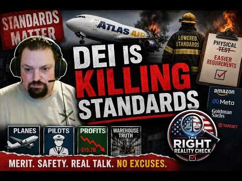 DEI Is Killing Standards: Planes, Pilots, Profits & the Warehouse Truth | The Right Reality Check