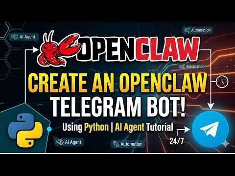 How to Create an OpenClaw Telegram Bot Using Python | AI Agent Tutorial