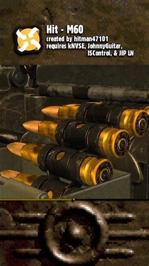 M60 Light Machine Gun Mod #Fallout New Vegas