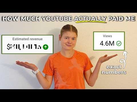 How Much YouTube Actually Paid Me in 2025 || my exact income & analytics