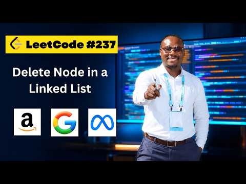 Delete Node in a Linked List — The Trick That Makes It O(1) (LeetCode 237)