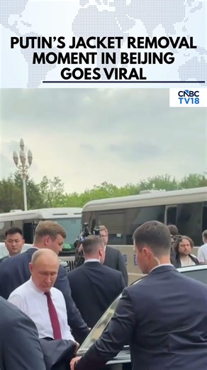 Vladimir Putin’s Casual Gesture During China Visit Sends Social Media Into Frenzy | N18G