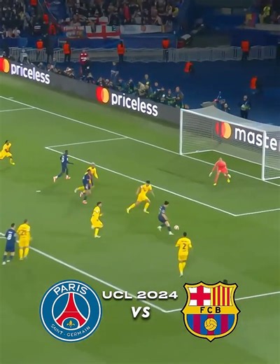 Psg vs Barcelona 2024 #football #footballhighlights #soccer #messi