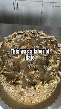 This was a labor of hate 🙈🙈