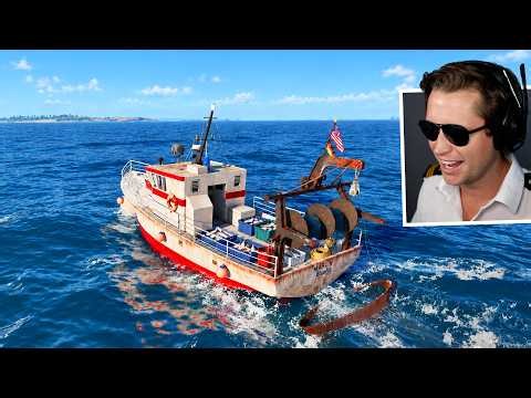 Commercial Net Fishing Trawler Operation - Professional Ship Simulator - Part 2