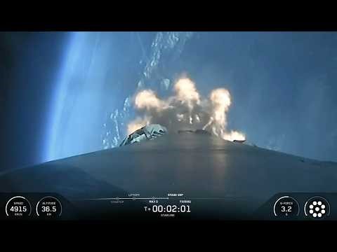 Blastoff! SpaceX launches 29 Starlink satellites on booster's 30th flight, nails landing