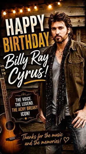 From Achy Breaky Heart to Birthday Bliss: Billy Ray Cyrus Turns 58!