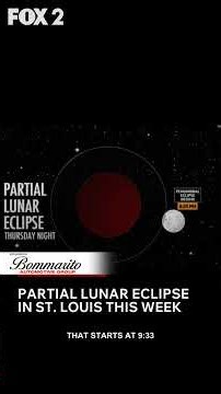 Partial Lunar Eclipse in St. Louis this week