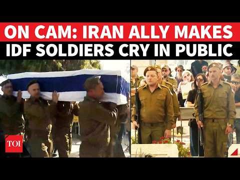 Israeli Soldiers 'Cry Like Babies' After Iran Ally 'WIPES OUT' IDF Soldier In Drone Hit In Lebanon