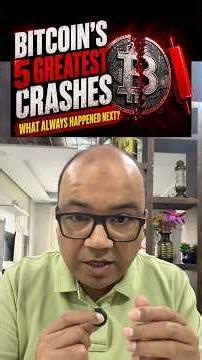Bitcoin's 5 Greatest Crashes, What Always Happened Next?