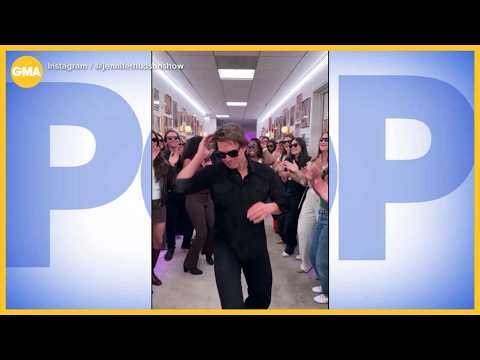 Tom Cruise shows off dance moves in ‘Spirit Tunnel’ for Jennifer Hudson show