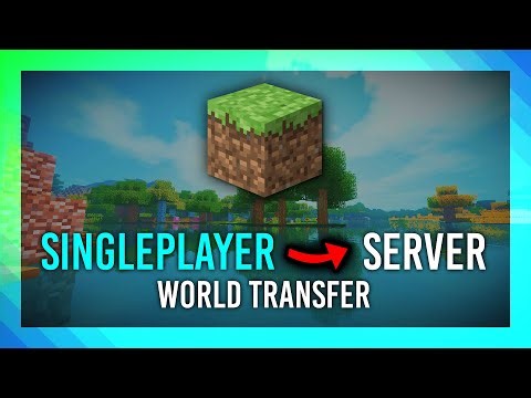 How to Upload Your Singleplayer World to a Server