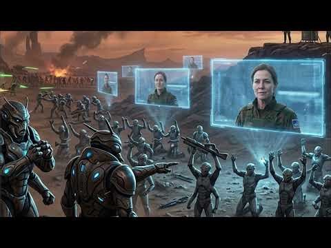 “Human Broadcast Forces Alien Surrender as Battlefield Erupts While Enemy Command Refuses to Yield”