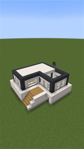 Simple AESTHETIC Modern House #minecraft