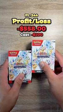 Prismatic Evolutions Booster Bundle Pack Opening! (Part 244) Channel Profit/Loss Series #pokemontcg