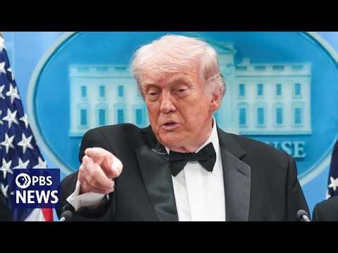 WATCH LIVE: Trump holds news conference after shooting at White House Correspondents' Dinner