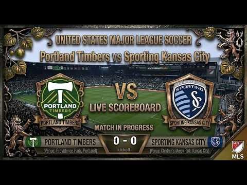 Portland Timbers vs Sporting Kansas City | Watchalong & Live Score | MLS