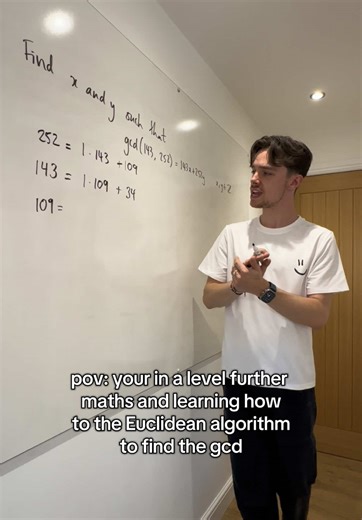 Understanding Bezout's Identity in Further Maths