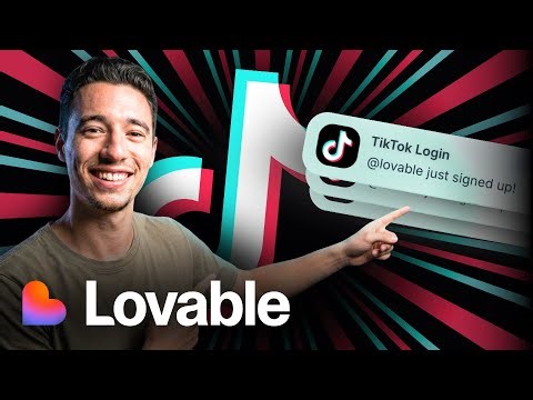 TikTok Login in Lovable - Beginner Guide