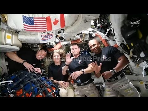 Trump tells Artemis II crew 'you've made history' and made US 'incredibly proud'