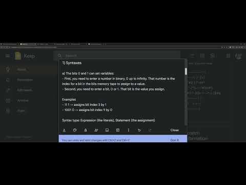 Introducing my first esolang!