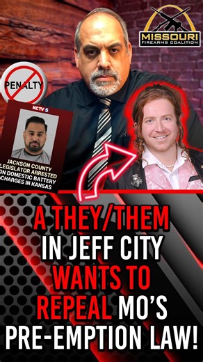 🚩 Missouri’s firearm pre-emption law is the only thing stopping STL and KC and the rest of our ‘blue’ cities from passing local gun control laws. That’s why a KC Dem has filed a bill to repeal the entire law! Tune it for details on this bill, then take action! Oppose HB-2064: https://www.missourifirearmscoalition.org/action/pre-emptionlaw-state-pet/ Join MOFC here: https://action.missourifirearmscoalition.org/joinfb | Missouri Firearms Coalition