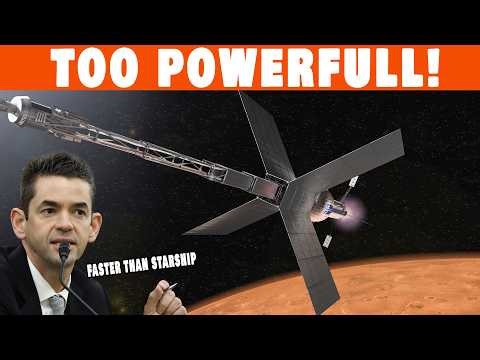NASA's New Nuclear Rocket Engine to Mars in a Day! X100 Faster than SpaceX Starship...