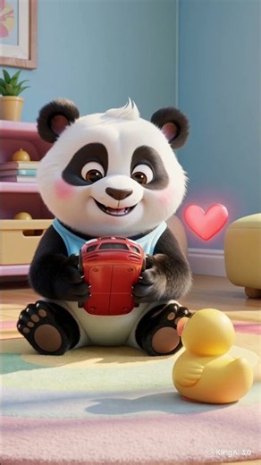 😱 MINE! Pip Won't SHARE! 🐼🦆 | Sharing Is Caring Song for Toddlers #shorts