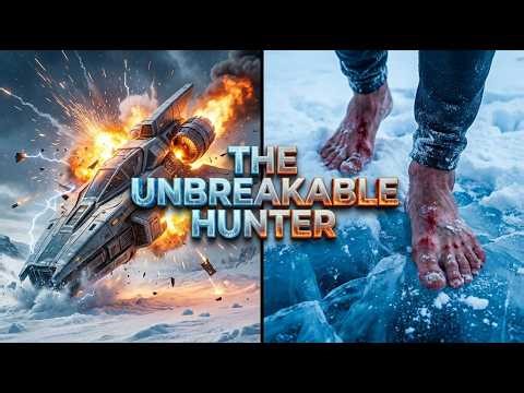 ALIENS TRIED TO HUNT HIM. THEN HE STARTED RUNNING.