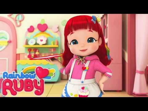 RAINBOW RUBY LIVE STREAM! 🔴 Ruby's Restaurant Rescue: Waitress Adventure! | Cartoons For Kids