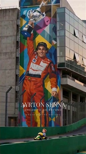 Ayrton Senna: Dream to Go Beyond 🏎️🇧🇷 #Shorts #ayrtonsenna #dreambeforehistory #interlagos #monaco
