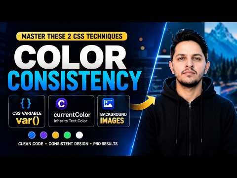 Modern CSS Guide Consistent Colors with CSS Variables & Background Image Made Easy | CSS Series #11