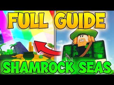 How To COMPLETE Shamrock Seas FULL GUIDE Fisch - Fisch New Update Full Guide! (Roblox Fisch)