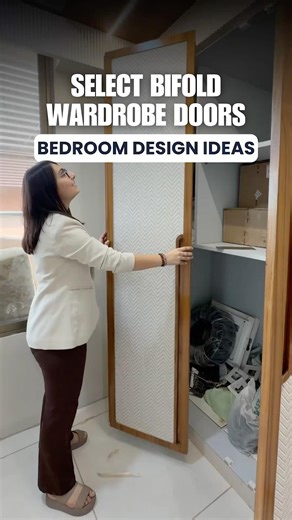 Bifold Doors For Wardrobe 🤩 | Interior Design Ideas #home