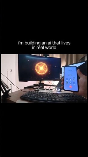 I Built My Own JARVIS 🤖⚡ | AI Voice Assistant #Jarvis #AI #ArtificialIntelligence #Python #Coding