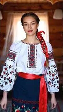 Timeless Ukrainian Beauty Traditional Vyshyvanka Elegance