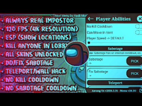 Best New Among Us Mod Menu - INSANE Features!! - Latest Version, 2026! 🔥🔥👑