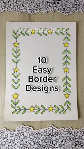 10 Easy front page design for school projects and idea note journals | Aesthetic Girl #shorts #howto