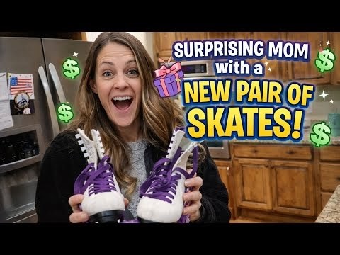Surprising Mom with a New pair of SKATES!