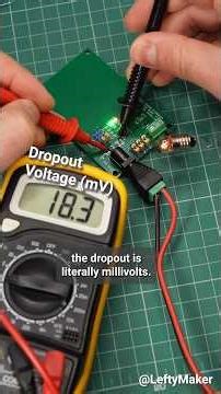 Low-dropout voltage regulators are awesome!